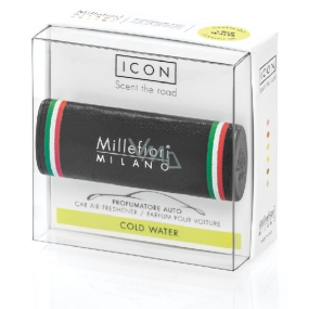 Millefiori Milano Icon Kaltes Wasser - Kaltwasserduft für Stadtautos riecht bis zu 2 Monaten 47 g