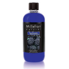 Millefiori Milano Natural Berry Delight - Fruit Delight Delight Diffusor-Nachfüllung für Weihrauchstiele 250 ml