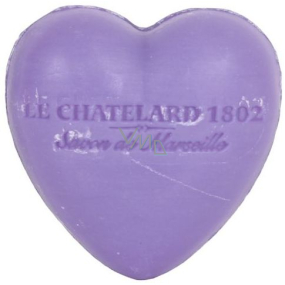Le Chatelard 1802 Naturseife in Herzform mit Veilchen und Brombeeren 25 g