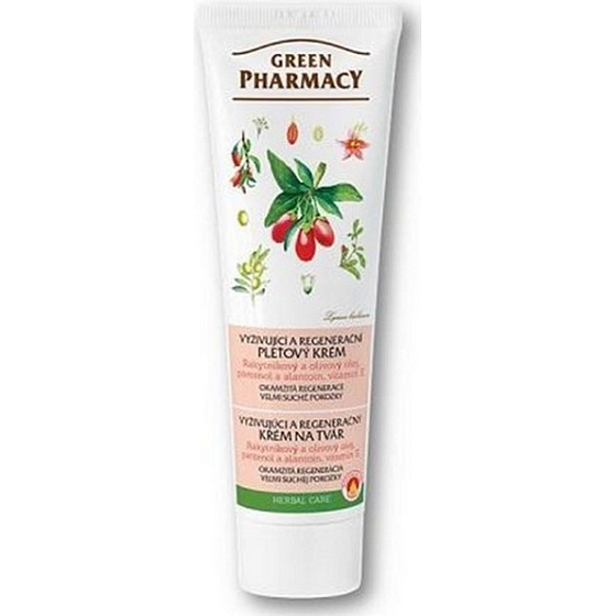 Green Pharmacy Nährende und regenerierende Gesichtscreme 100 ml