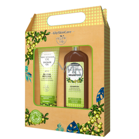 Biotter GlySkinCare Macadamia-Öl-Shampoo für trockenes und strapaziertes Haar 250 ml + Duschgel 250 ml, Kosmetik-Set