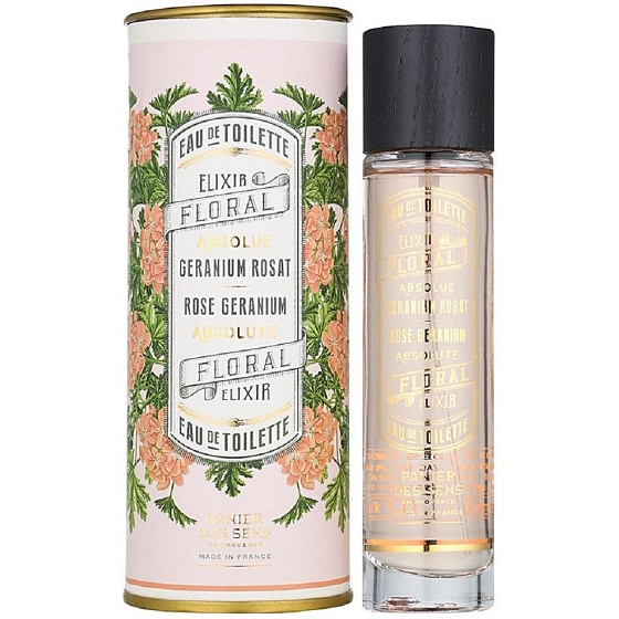 Panier des Sens Rose und Muskat Eau de Toilette für Frauen 50 ml