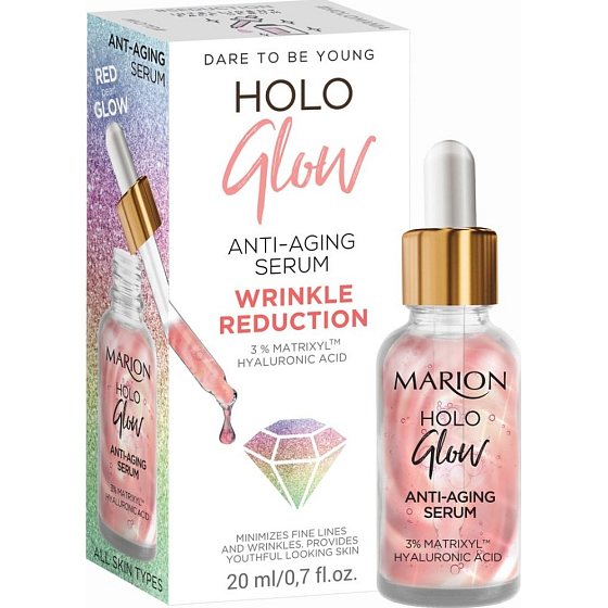Marion Holo Glow Anti-Aging Serum Faltenreduktionsserum 20 ml