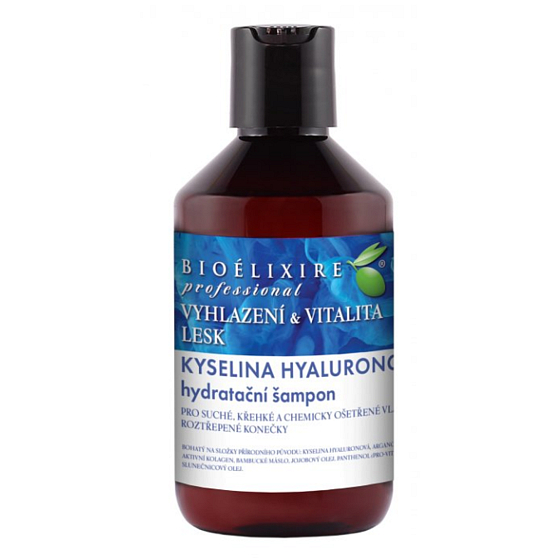 Bioelixire Hyaluronsäure Feuchtigkeitsspendendes Shampoo für trockenes, sprödes Haar 300 ml