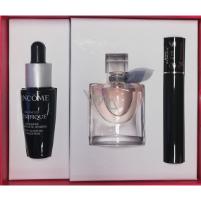 Lancome Beauty Mini-Set La Vie Est Belle Eau de Parfum für Frauen 4 ml + Hypnose-Wimperntusche 01 Noir Hypnotic 2 ml + Advanced Génifique Serum - Konzentrat zur Hautverjüngung 10 ml, Geschenkset