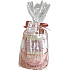 Salsa Collection Champagne Mood Bodylotion 50 ml + Duschgel 100 ml + Seife 30 g, Kosmetikset im Drahtglas
