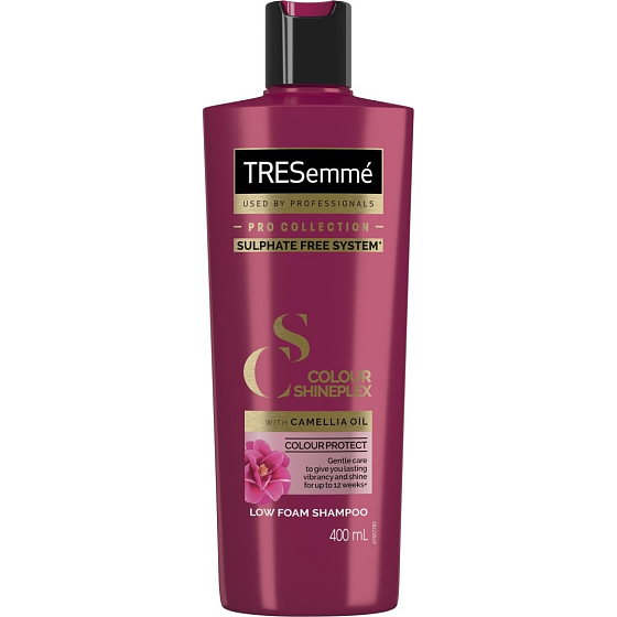 TRESemmé Colour Shineplex Shampoo für coloriertes Haar ohne Sulfate 400 ml