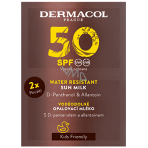 Dermacol Sun SPF50 Wasserfeste Sonnenschutzlotion 2 x 15 ml
