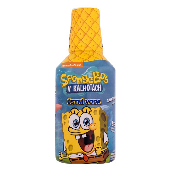 Nickelodeon SpongeBob Mundspülung mit Fluorid und Xylit für Kinder 300 ml