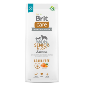 Brit Care Senior Lachs und Kartoffeln getreidefreie Rezeptur Ergänzungsfuttermittel für ältere Hunde aller Rassen 12 kg Brit Care Senior Lachs und Kartoffeln getreidefreie Rezeptur Ergänzungsfuttermittel für ältere Hunde aller Rassen 12 kg