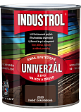 Industrol S2013 univerzál glänzende Endfarbe für Metall und Holz, 2430 schokoladenbraun, 600 ml