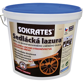 Sokrates Landhauslasur für Holz, klar, 4 kg