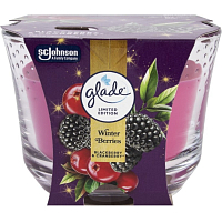 Glade Winter Berries Duftkerze im Glas 204 g