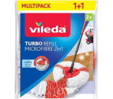 Vileda Turbo Microfibre 2v1 Ersatz für Mopp 2 Stück