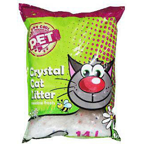 Silica Happy Cool Pet Meadow Fresh Silikatstreu mit Duft, 14 l