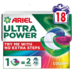 Ariel Waschmittelkapseln Ultra Power Color 18 Stk