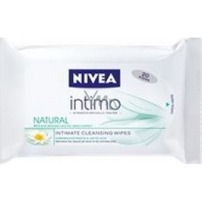 Nivea Intimo Natural Tücher für die Intimhygiene 20 Stück