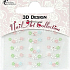 Absolute Cosmetics Nail Art 3D Nagelaufkleber 1 Blatt