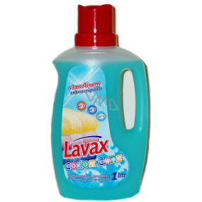 Lavax Color Care Flüssigwaschmittel mit Lanolin für farbige Wäsche 1 l