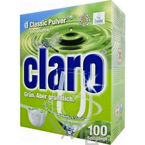 Claro Eco Classic Geschirrspülpulver 100 Portionen 2 kg