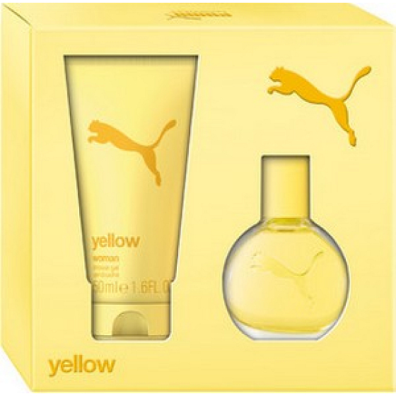 Puma Yellow Woman Eau de Toilette 20 ml + Duschgel 50 ml, Geschenkset
