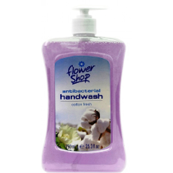 FlowerShop Handwash Cotton Fresh antibakterieller Seifenspender 750 ml
