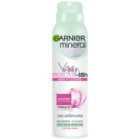 Garnier Mineral Protection Cotton Fresh 48h Antitranspirant Deodorant Spray für Frauen 150 ml