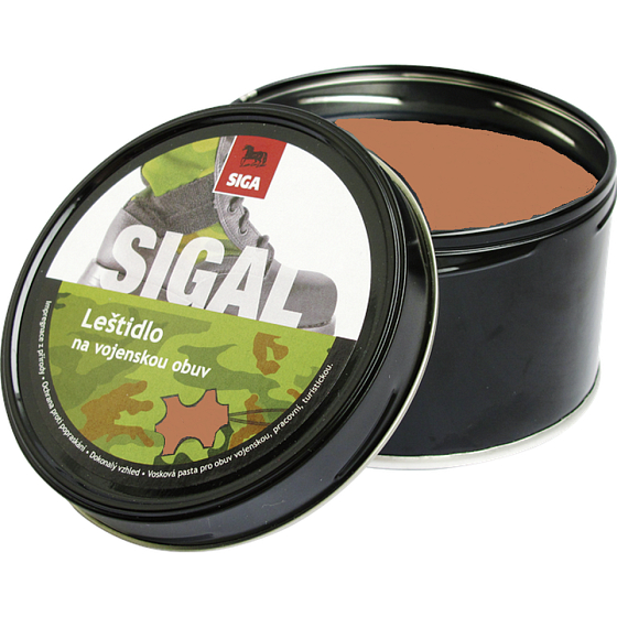 Sigal Braune Militär-Schuhcreme 250 g