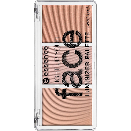 Essence Light Up Your Face Aufhellungspalette 10 Fertig, fertig, leuchtend! 14 g