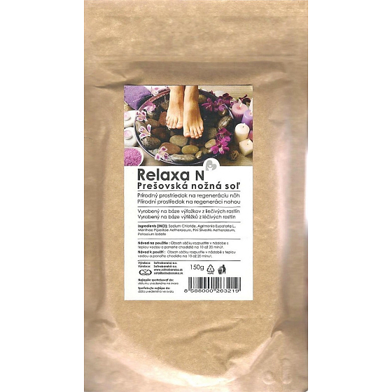 Prešovská Relaxa N Fußsalz 150 g