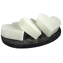Englische Seife White Jasmine & Sandal Wood Natürliche parfümierte Seife mit Sheabutter 3 x 20 g