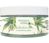 Bohemia Gifts Cannabis Hanföl regenerierende Salbe für trockene und rissige Haut 100 ml