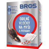 Bros Getreideflocken gegen Mäuse, Ratten und Wanderratten, 100 g