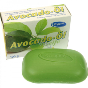 Kappus Avocadoöl feine natürliche Toilettenseife 100 g