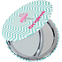 Albi Original Doppelhandtaschenspiegel Flamingo Durchmesser 7 cm