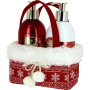 Vivian Gray Red Christmas Luxus-Flüssigseife 250 ml + Handmilch 250 ml, Kosmetikset
