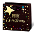 BSB Luxus Geschenk Papiertüte 23 x 19 x 9 cm Weihnachten Frohe Weihnachten VDT 433-A5