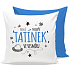 Nekupto Gift Center Kissen mit Widmung Best Dad 30 x 30 cm