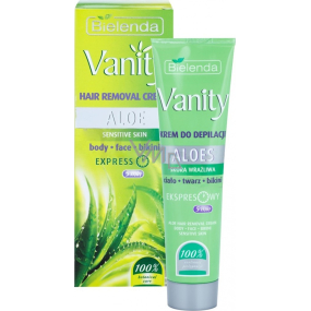 Bielenda Vanity Aloe Enthaarungscreme für Körper, Haut und Bikini 100 ml