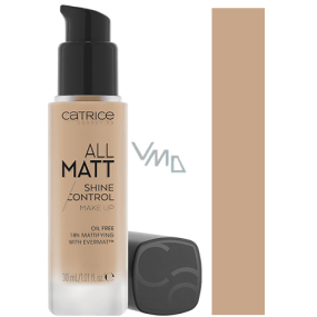 Catrice All Matt Shine Control Make-up 027 Neutral Amber Beige 30 ml