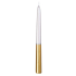 Emocio Halb Gürtel Kerze gold konisch 22 x 230 mm