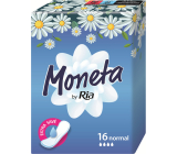 Moneta Normal klassische Damenbinden ohne Flügel, 16 Stk