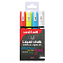 Uni Mitsubishi Kreidemarker Flüssigkreide Kreidemarker Mix Farben 1,8-2,5 mm, Satz mit 4 Farben, PWE-5M