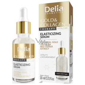 Delia Cosmetics Gold Collagen Therapie Elastizität fördernde Serum 30 ml