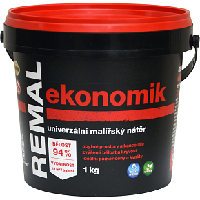 REMAL Ekonomik universelle Wandfarbe, 1 kg REMAL Ekonomik universelle Wandfarbe, 1 kg