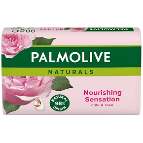 Palmolive Naturals Nourishing Sensation Milch & Rose Festseifen 90 g