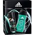 Adidas Ice Effect Antitranspirant Deodorant Spray 150 ml + Duschgel 250 ml, für Männer Kosmetikset