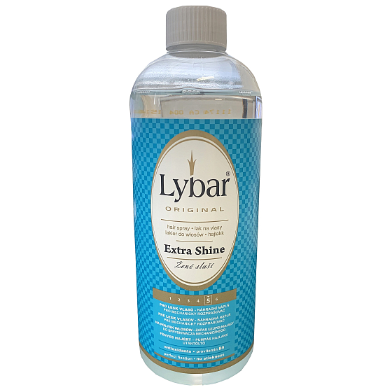 Lybar Radiant shine stark straffendes Haarspray 500 ml Nachfüllpackung
