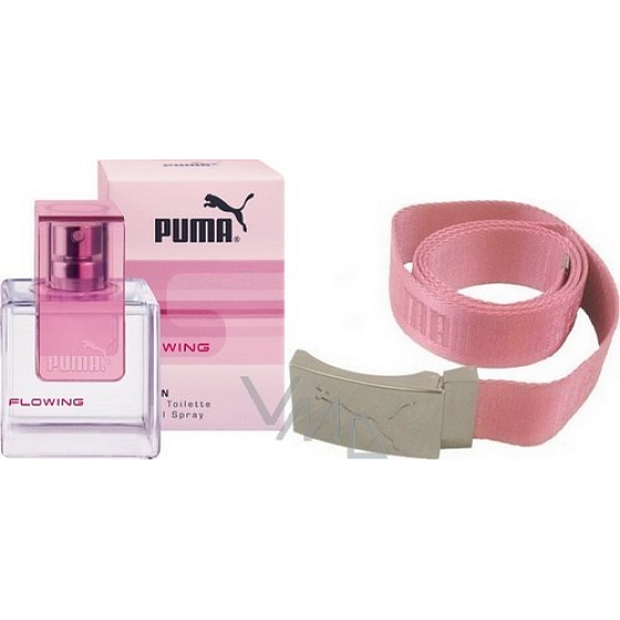 Puma Flowing Woman Eau de Toilette 50 ml + Gürtel, Geschenkset