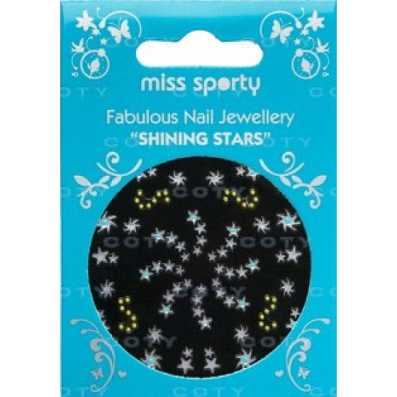 Miss Sports Shining Star Nageldekorationen 32 Stück